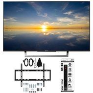 Sony XBR-49X800D - 49" Class 4K HDR Ultra HD TV w/ Slim Flat Wall Mount Bundle includes TV, Slim Flat Wall Mount...