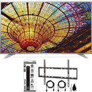 LG 65UH6550 65-Inch 4K UHD Smart TV w/ webOS 3.0 Flat Wall Mount Bundle includes Television, Flat Wall Mount Ultimate...