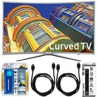 Samsung UN55K6250 - Curved 55-Inch 1080p Full HD LED Smart TV w/ Accessory Bundle includes TV, Performance TV...