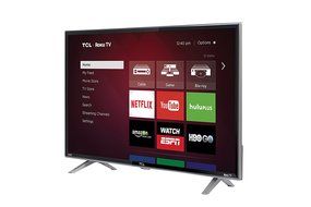 TCL 32S3850 32-Inch 720p Roku Smart LED TV (Silver) (2015 Model) N12