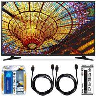 LG 65UH5500 - 65-Inch 4K Ultra HD Smart LED TV w/ webOS 3.0 Accessory Bundle includes TV, Screen Cleaning Kit,...