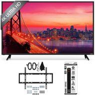 Vizio E55u-D0 - 55-Inch 4K Ultra HD SmartCast LED TV Home Theater w/ Slim Mount Bundle includes TV, Slim Flat...