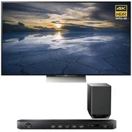 Sony XBR-65X930D 65&rdquo; Class 4K HDR Ultra HDTV with Sony HT-ST9 Hi-Res 7.1 Channel Sound Bar with Wireless Subwoofer