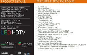 IQ 32-US.CUSFLH LED HDTV N2