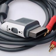 Xcellent Global 250CM Length Premium HDTV Composite Component High Definition HD AV TV LCD Cable Cord for Microsoft... N3