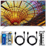 LG 49UH6500 49-Inch 4K UHD Smart TV w/ webOS 3.0 Accessory Bundle includes TV, Screen Cleanng Kit, Power Strip...