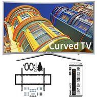 Samsung UN55K6250 - Curved 55-Inch 1080p Full HD LED Smart TV w/ Slim Wall Mount Bundle includes TV, Slim Flat...