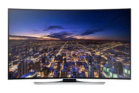 Samsung UN55HU8700 Curved 55-Inch 4K Ultra HD 120Hz 3D Smart LED TV (2014 Model)