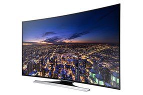 Samsung UN55HU8700 Curved 55-Inch 4K Ultra HD 120Hz 3D Smart LED TV (2014 Model) N4