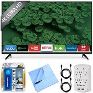 Vizio D50u-D1 D-Series 50-Inch 120Hz 4K Ultra HD LED Smart HDTV Essentials Bundle includes 50-Inch 4K TV, Cleaning...