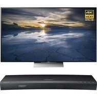 Sony 55-Inch Class 4K HDR Ultra HD TV (XBR-55X930D) with Samsung 3D Wi-Fi 4K Ultra HD Blu-ray Disc Player