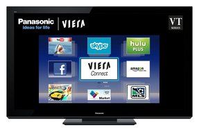 Panasonic VIERA TC-P65VT30 65-inch 1080p 3D Plasma HDTV, Black (2011 Model)