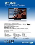 Panasonic VIERA TC-P65VT30 65-inch 1080p 3D Plasma HDTV, Black (2011 Model) N3