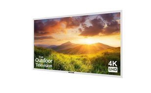65&rdquo; Signature 4K Outdoor LED TV - Partial Sun - White