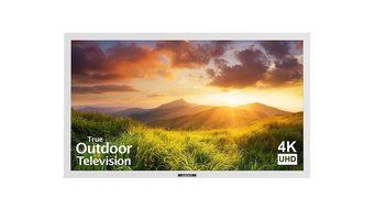 55&rdquo; Signature 4K Outdoor LED TV - Partial Sun - White N3