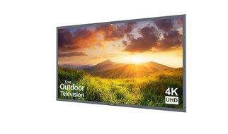 65&rdquo; Signature 4K Outdoor LED TV - Partial Sun - Silver