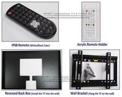 32 inch Yamet Mirror Android smart TV Mirror Television Hotel TV WIFI full-HD 1080P HDMI N4