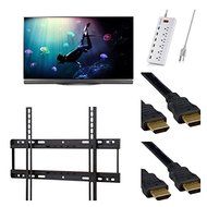 Electronics OLED55E6P FLAT 55-INCH 4K ULTRA HD SMART OLED TV (2016 MODEL) - 5 PIECE BUNDLE- OLED TV, SURGE PROTECTOR...