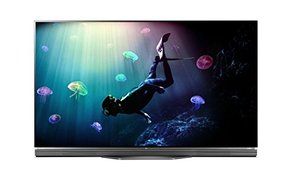 Electronics OLED55E6P FLAT 55-INCH 4K ULTRA HD SMART OLED TV (2016 MODEL) - 5 PIECE BUNDLE 2 6FT HDMI CABLE, WALL... N2