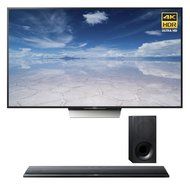 Sony XBR-65X850D 65-Inch Class 4K HDR Ultra HD TV with Sony HT-CT790 Stylish 4K WiFi- 2.1 Channel Sound Bar with...