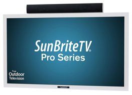42" TV Outdoor Pro Sunbrite Model 4217HD All Weather Television LED LCD HD Direct Sunlight View - WHITE Aluminum... N4