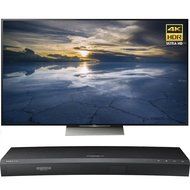 Sony 75-Inch Class 4K HDR Ultra HD TV (XBR-75X940D) with Samsung 3D Wi-Fi 4K Ultra HD Blu-ray Disc Player