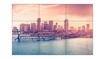3x3 Video Wall (Nine 55" Displays) N2