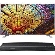 LG 65-Inch 4K UHD Smart TV w/ webOS 3.0 (65UH6550) with Samsung 3D Wi-Fi 4K Ultra HD Blu-ray Disc Player