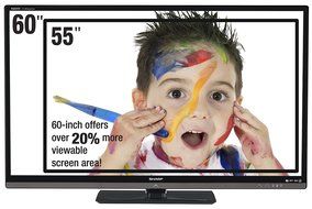 Sharp LC60LE6300U 60-inch 1080p 120 Hz LED HDTV (2011 Model)