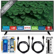 Vizio D65u-D2 65" Class Ultra HD 4K Full-Array LED Smart TV Essential Accessory Bundle includes TV, Performance...