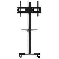 Mobile cart with metal shelf, height and tilt adjustment for Inisignia NS-55L260A13 LCD HDTV **Top Seller** N2