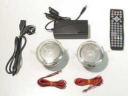 19" Bathroom Waterproof TV with Smart Kit, AVIS Electronics AVS190F(White frame) N7