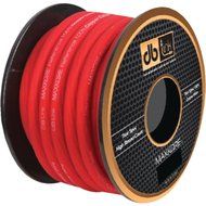 db Link MKPW0R50 Power Wire 0 Gauge Maxkore Soft Touch 50ft Red Consumer Electronics