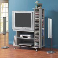 Silver 32-inch Hdtv Stand