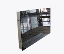 Making up mirror LED tv in bathroom N2
