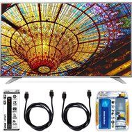 LG 65UH6550 65-Inch 4K UHD Smart TV w/ webOS 3.0 Accessory Bundle includes Television, Screen Cleaning Kit, Power...
