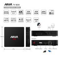 WELLWIN M8R TV BOX RK3368 2GB/8GB/4K Android 5.1 Octal Core Cortex 64BITS Fully Loaded Playback Dual WIFI N6