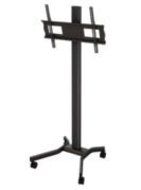 Mobile cart with height and tilt adjustment for Samsung UN40EH6000FXZA LED HDTV **Commercial Grade**