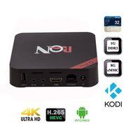 RQN Android Tv Box Q Pro Kodi(xbmc) Fully Loaded 1080p Quad Core Smart Media Player, IPTV,OTT TV ,Root,4k, H.265 N4