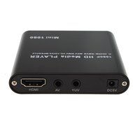 HDMI Media Player, AGPtek Black Mini 1080p Full-HD Ultra HDMI Digital Media Player for -MKV/RM- HDD USB Drives...