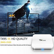 Kekilo TX95 Amlogic S905X Kodi 16.1 Pre-installed Android 6.0 Marshmallow Quad Core TV Box 2G/16G 3D 4K HD Bluetooth... N3