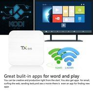Kekilo TX95 Amlogic S905X Kodi 16.1 Pre-installed Android 6.0 Marshmallow Quad Core TV Box 2G/16G 3D 4K HD Bluetooth... N4