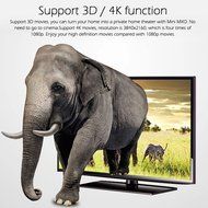 Leelbox Q1 Android TV Box (Preloaded Kodi 16.0 RK3229 Quad-core Cortex A7 CPU 1GB DDR/8GB Flash 1.5GHz WiFi 3D... N5