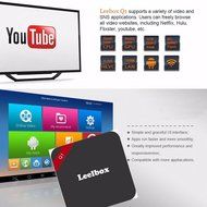 Leelbox Q1 Android TV Box (Preloaded Kodi 16.0 RK3229 Quad-core Cortex A7 CPU 1GB DDR/8GB Flash 1.5GHz WiFi 3D... N6