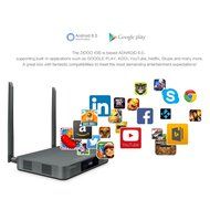 Android TV Box Zidoo X9S Android 6.0 OpenWRT(NAS) Quad Core 2G/16G Dual Band WIFI 1000Mbps LAN HDR USB3.0 HDMI... N5
