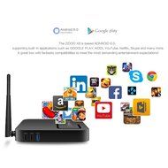 Android TV Box Zidoo X9S Android 6.0 OpenWRT(NAS) Quad Core 2G/16G Dual Band WIFI 1000Mbps LAN HDR USB3.0 HDMI... N16