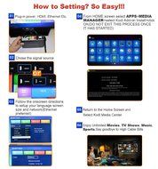 T8 PLUS Android TV box Streaming media player S812 16GB! 2K-4K HD HDMI RCA N4