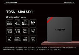 T95N Mini Mx Pro Tv Box Amlogic S905 Quad Core Android 5.1 1G/8G/4K Kodi 16.0 Fully Loaded HD 3D WIFI Streaming... N2