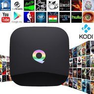 WISEWO Q-Box Android 5.1 Amlogic S905 Smart TV Box Quad Core Speed Bluetooth 4.0 Dual Band Wifi KODI/XBMC Fully... N7
