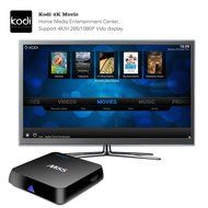 AKASO M8S 4K Android TV Box with Amlogic S812 Quad Core, 2GB RAM, 8GB Flash, Fully Loaded KODI With Octa-core... N4